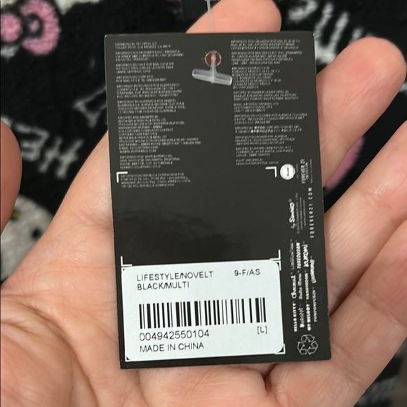 Hello Kitty Black and Pink Short Sleeve Tee for Small Pets - Picture 5 of 10